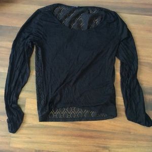 Black long sleeve shirt